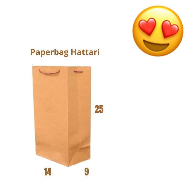 

￼PAPERBAG POLOS COKLAT 14X25 UKURAN WAFER SOUVENIR TAS KERTAS KRAFT SAMSON (PEMBELIAN MIN 12 PCS)