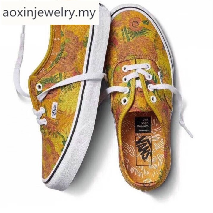 Sepatu Model Vans X Vincent Van Gogh ma8um Slip On Old Skool | Shopee  Indonesia