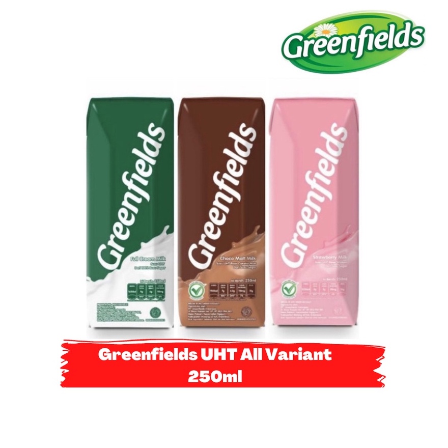 

SUSU GREENFIELDS UHT MILK ALL VARIANT 250 ml