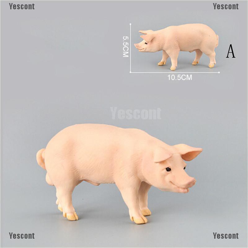 plastic pig toy