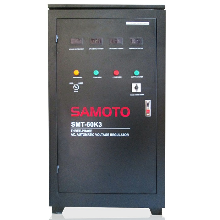 3phase Stabilizer Three Phase 60000 VA Merk SAMOTO Garansi Resmi