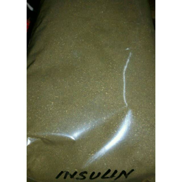 

Bubuk daun insulin halus kualitas ekspor kemasan 100gram