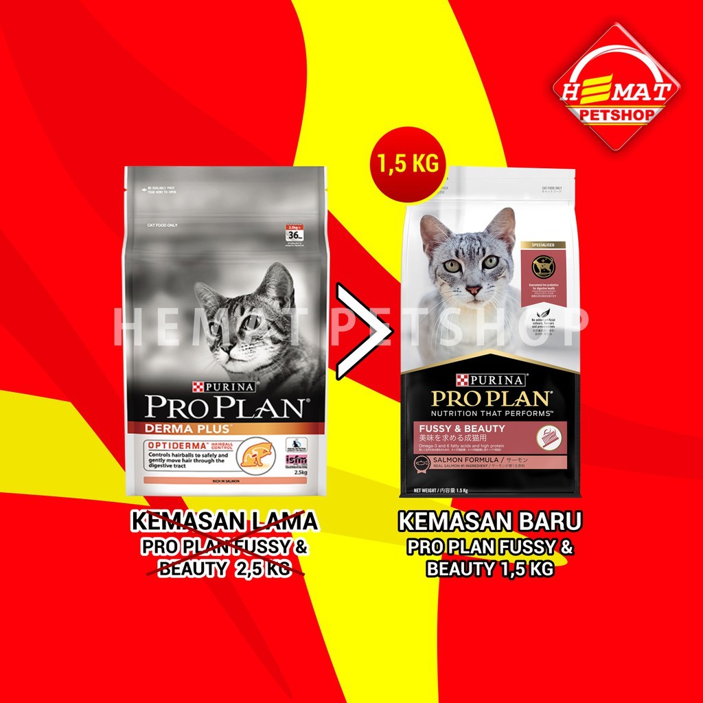 Pro Plan Adult Derma Plus Rich In Salmon 1.5 KG