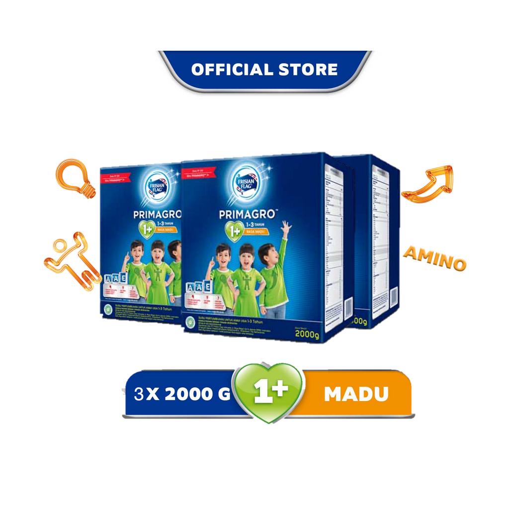 

Frisian Flag Primagro 1+ Madu 2000 gr - 3 Pcs