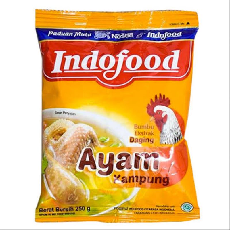 Jual Indofood Ayam Kampung 250 Gram / Indofood Bumbu Penyedap Spesial ...