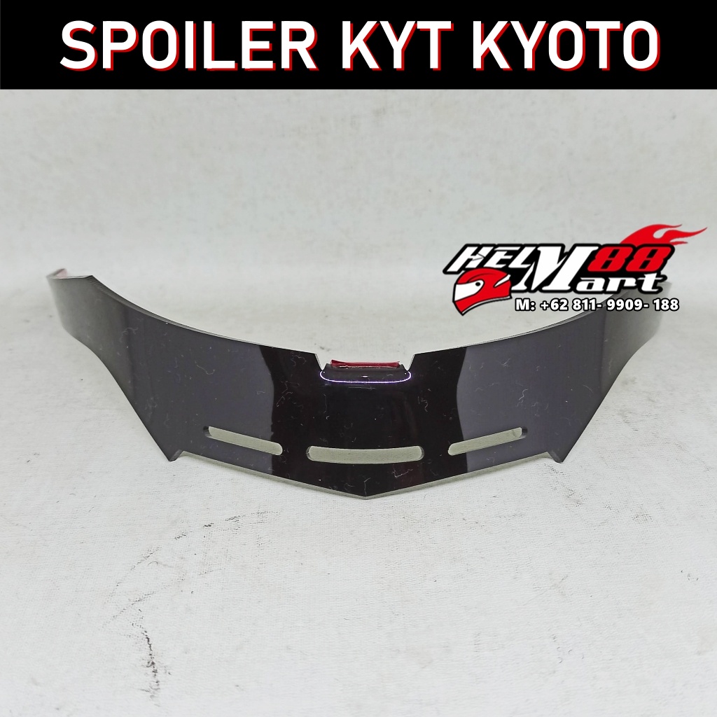 Spoiler KYT Kyoto -  Spoiler Helm KYT Kyoto Spoiler Kyoto