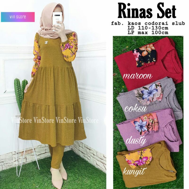RINAS SET Restok Terbatas fab.codoray slup ld 110-130