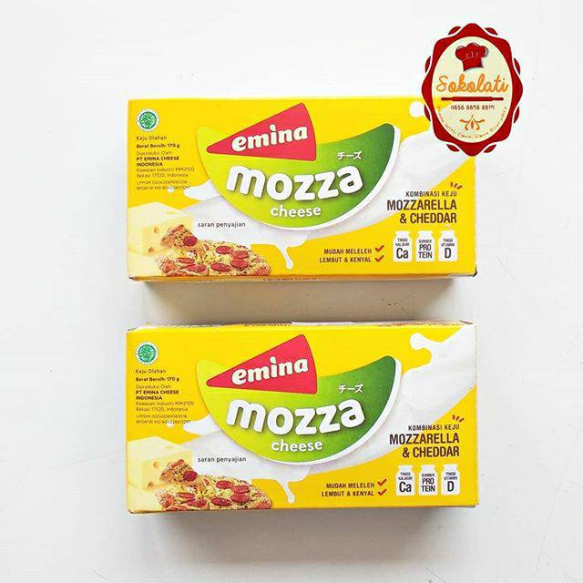 Keju Emina Cheese Mozzarella 170gr Shopee Indonesia