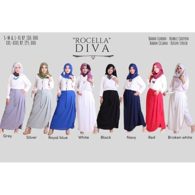 Rocella Original Best Seller Celana rok Rok Celana Rocella diva ori Rocella