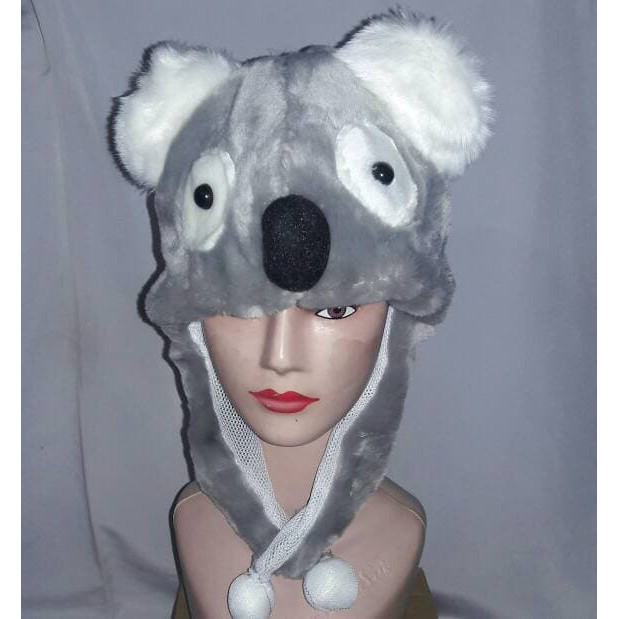 topi koala abu topi boneka topi animal hat