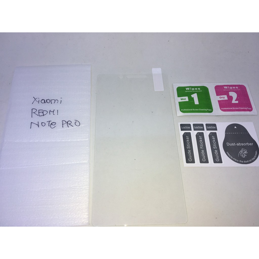 Xiaomi REDMI NOTE PRO Magic Glass Premium Tempered Glass Metal Packging