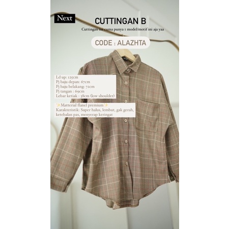 Kei oversize flanel shirt / kemeja flanel / unisex