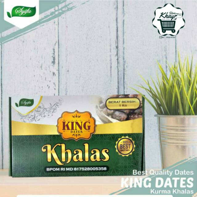 

Kurma King khalas 1kg kholas premium dates