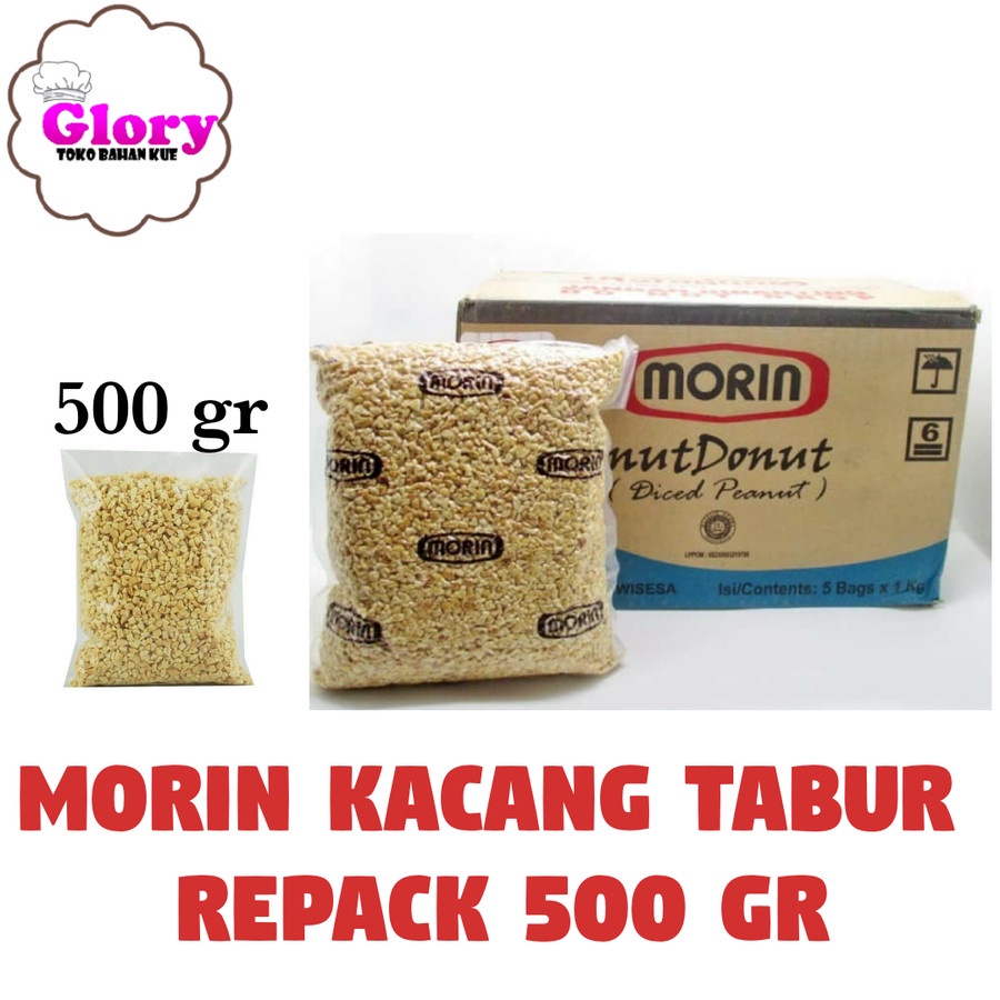 

morin kacang sangrai/ kacang cacah repack 500gr