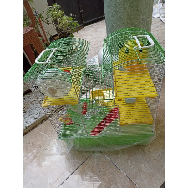 Kandang apartemen hamster besar jumbo mewah