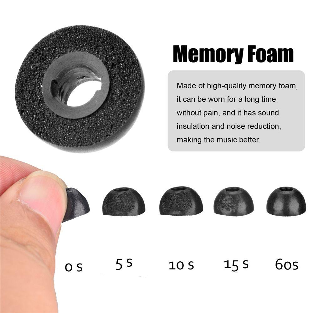 Suyo 3pasang Ear Tips Soft Noise Reduction Eartips Penyumbat Telinga Pengganti Untuk Samsung Galaxy Buds Pro