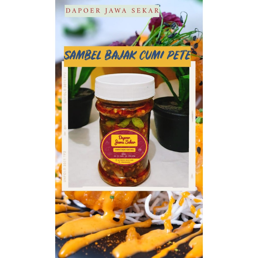 

sambal bajak cumi pete