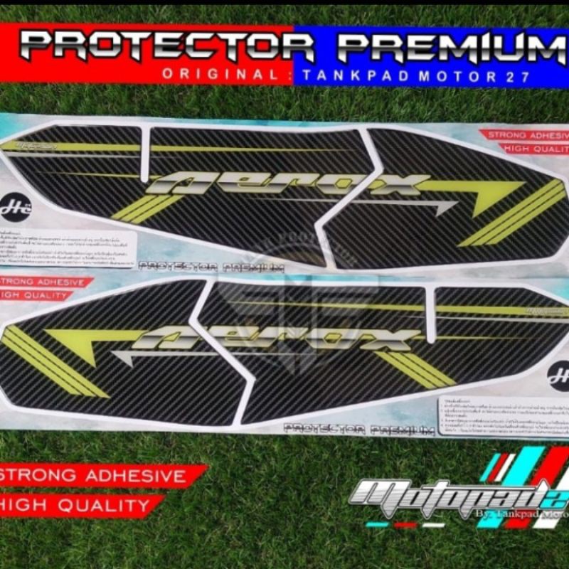 Sticker Stiker Resin Timbul Sidepad Premium Yamaha New Aerox 155 2020