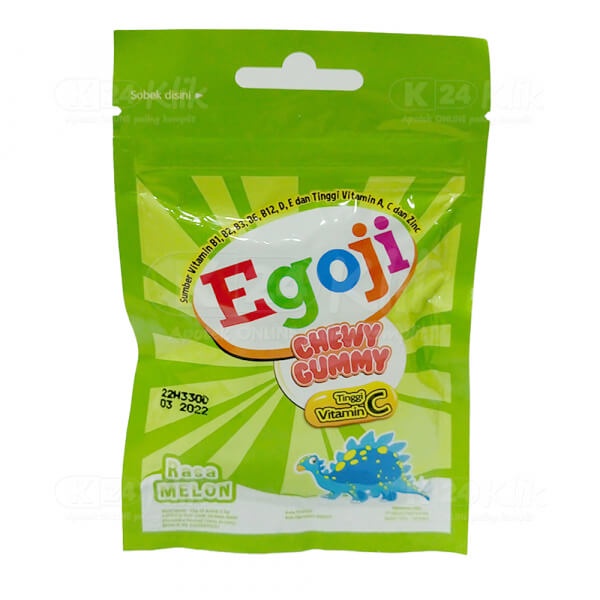 egoji chewy gummy / Vitamin A B1 B3 B6 C / Vitamin D / Fruit &amp; Veggie / egozy / vitamin anak / egoji gummy vitamin anak || vitamin anak