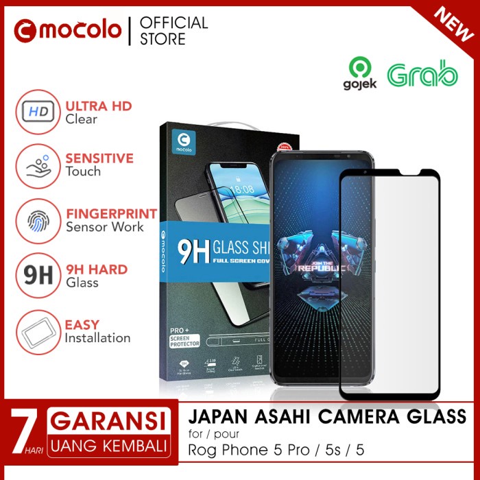 Mocolo Tempered Glass Asus ROG Phone 5s 5 5 Pro -  TG Screen Protector
