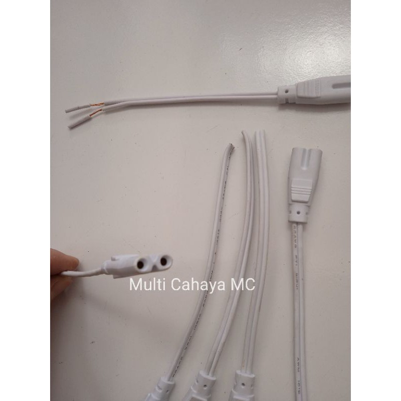 Kabel T5/Socket Kabel Lampu Etalase T5/Kabel Soket T4/Sambungan Kabel T5