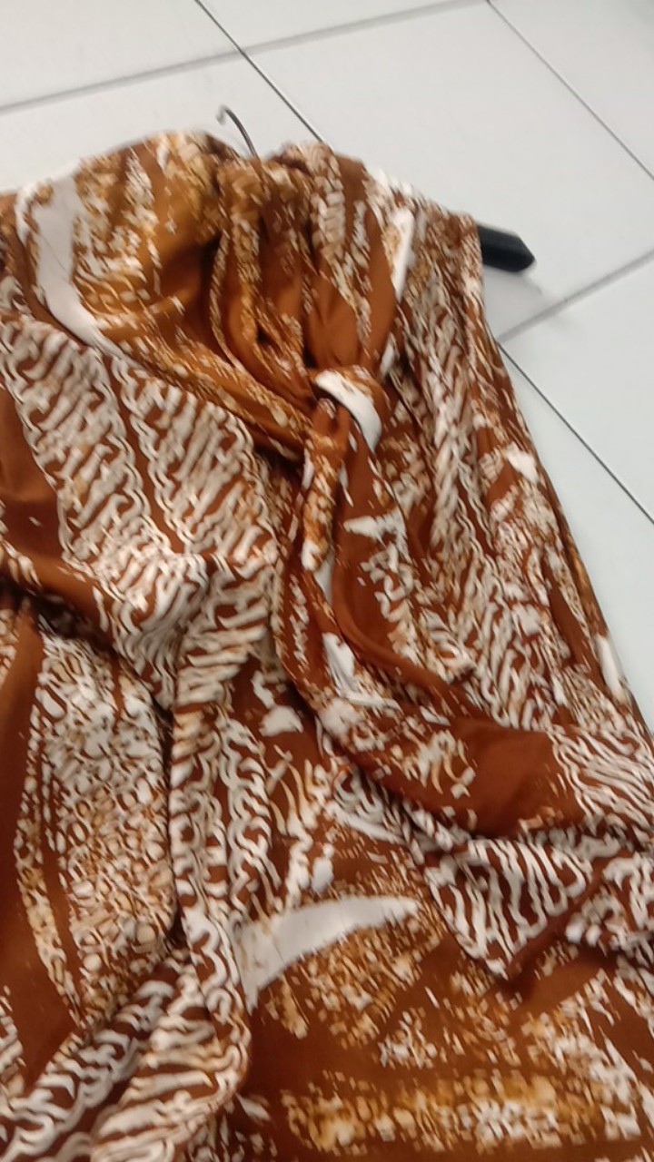 Outer Syal - Outer Batik Cap - Outer Batik Tulis