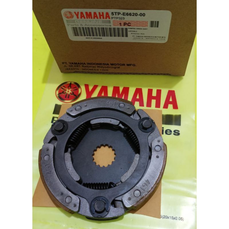 paket mangkok ganda plus kampas ganda assy Jupiter z 18T