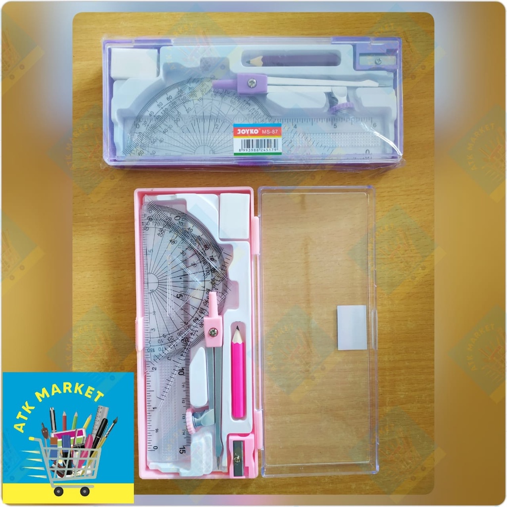 

Mathematic SET / Jangka Set / Compass Set Joyko MS 87 good Quality