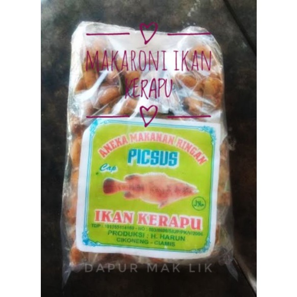 

MAKARONI IKAN KERAPU