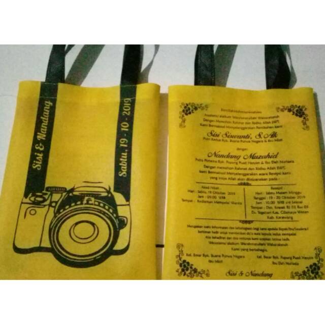undangan manten undangan kawin tas souvenir tas pernikahan taselegan undangan custom