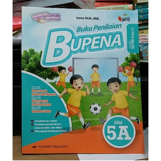 Buku BUPENA SD/MI kelas 5 Jilid A kurikulum 2013
