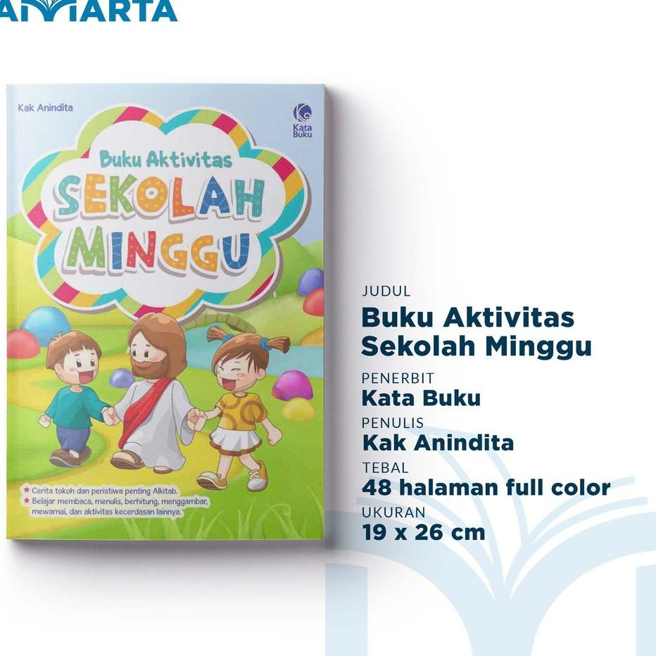 Special Price.. Buku Aktivitas Sekolah Minggu