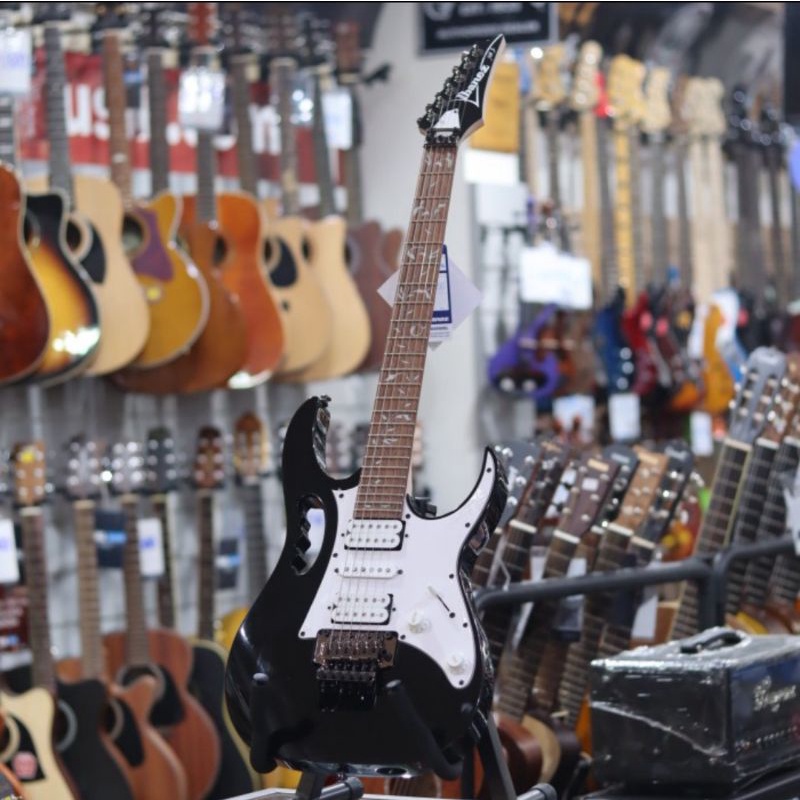 Ibanez JEMJR Steve Vai Signature JEM Series Black Original - JEM JR