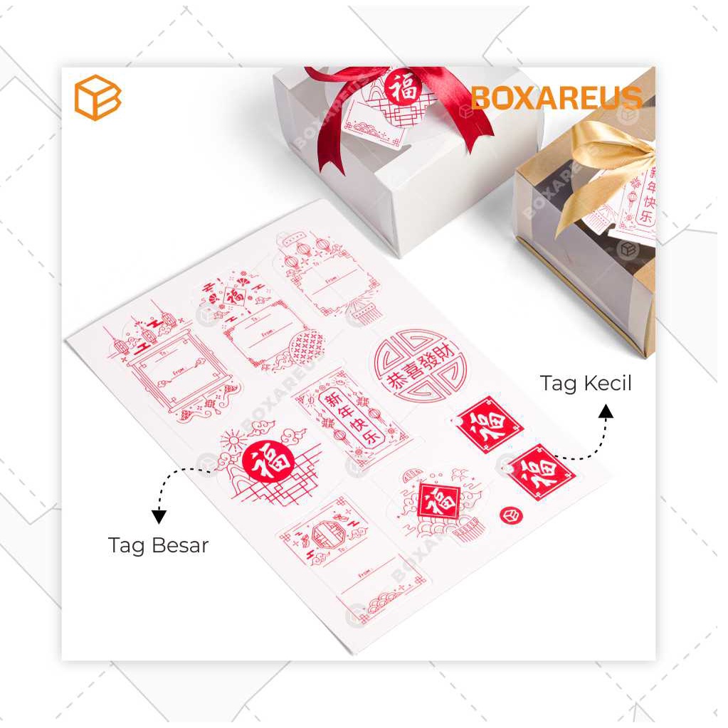 Hangtag Imlek Hang Tag CNY Kartu Ucapan Box Hampers | HTL