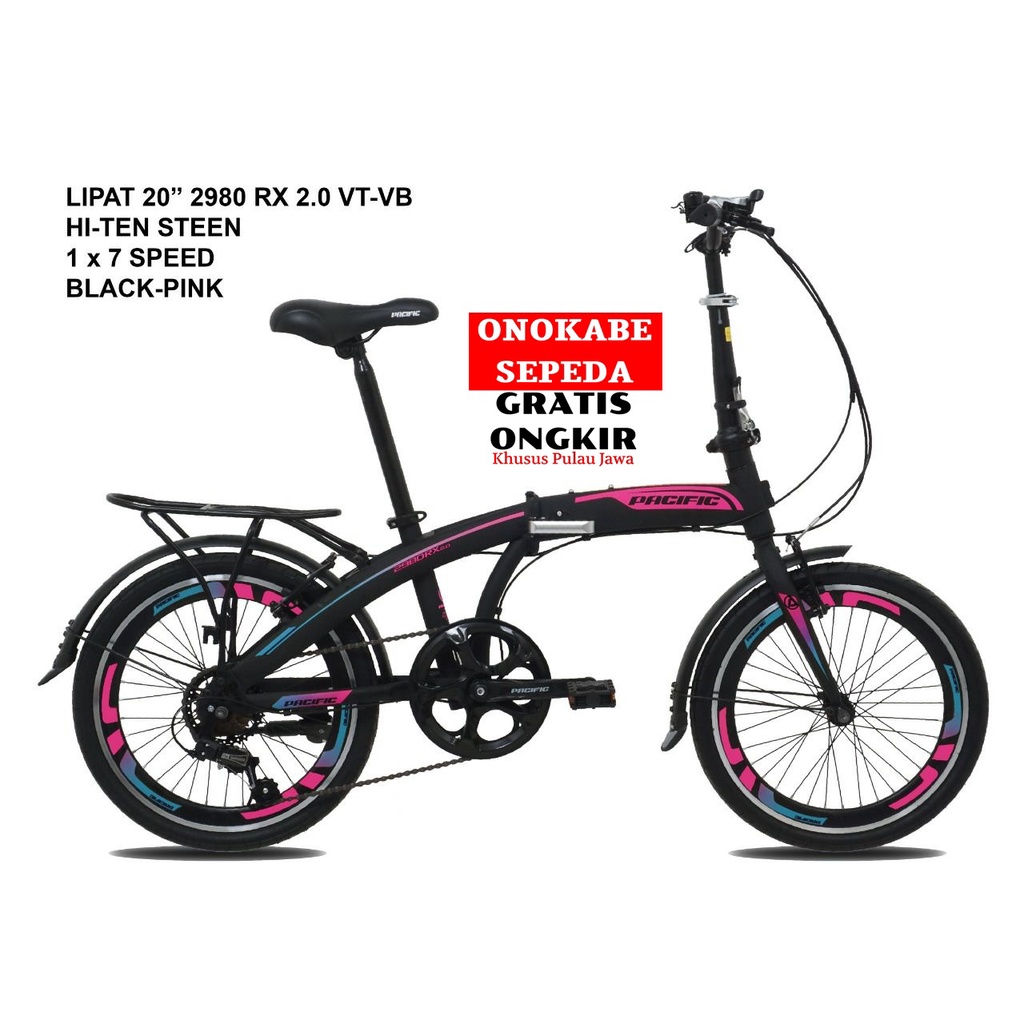 SEPEDA LIPAT 20 PACIFIC 2980 RX 2.0 VT VB