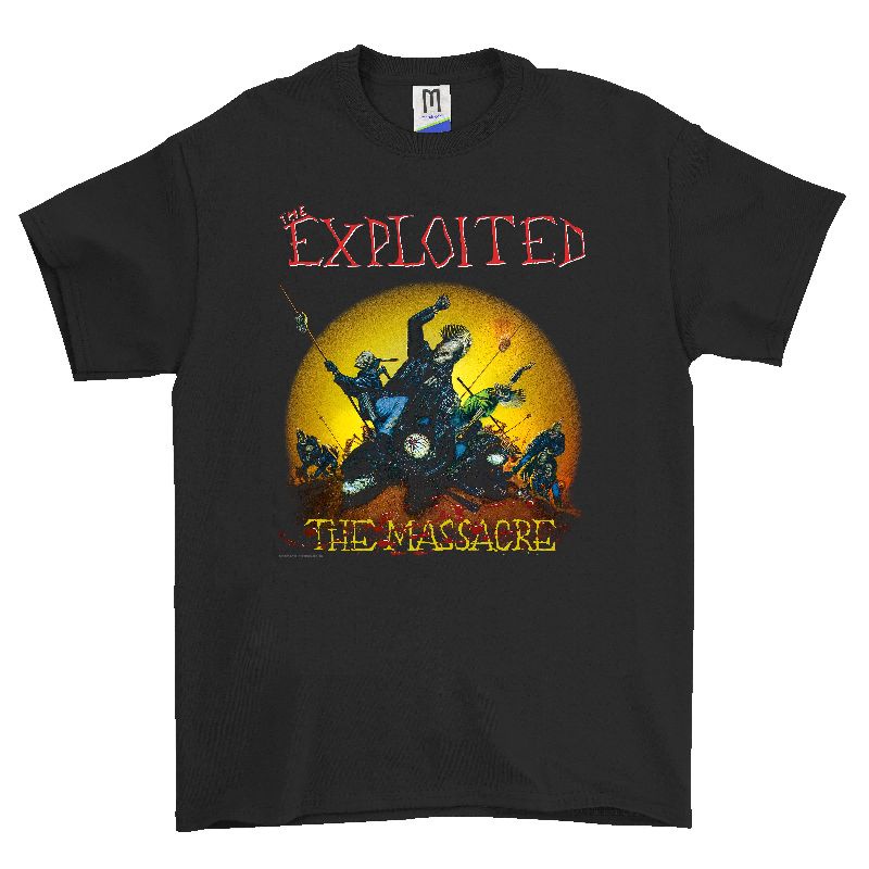 kaos tshirt band exploited