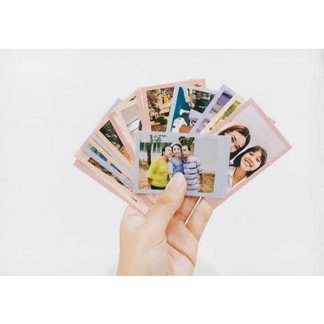 (25 FOTO DAPAT SEMUA FRAME) CETAK FOTO 2R POLAROID RAINBOW PASTEL BACKGROUNDLAMINASI GLOSSY COD KAWAIIFUKU by SARAHAINKHANSA