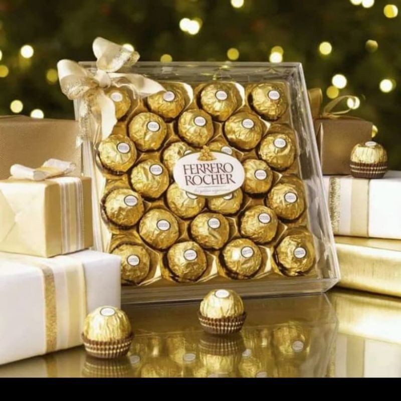 

.Coklat Ferrero Rocher T24 isi 24 pcs ( ds bgr )