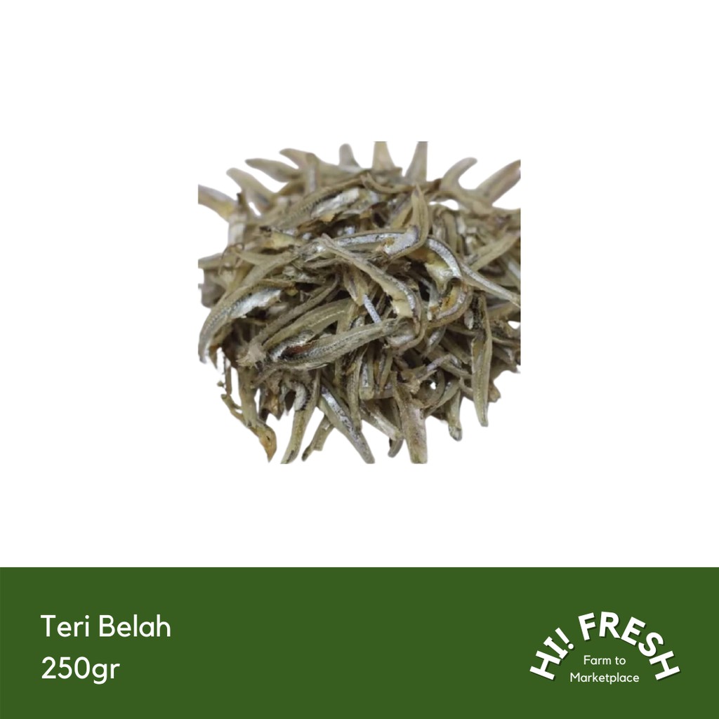 

Teri Belah 250gr