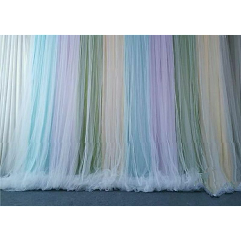 BACKDROP BACKGROUND PESTA RAINBOW