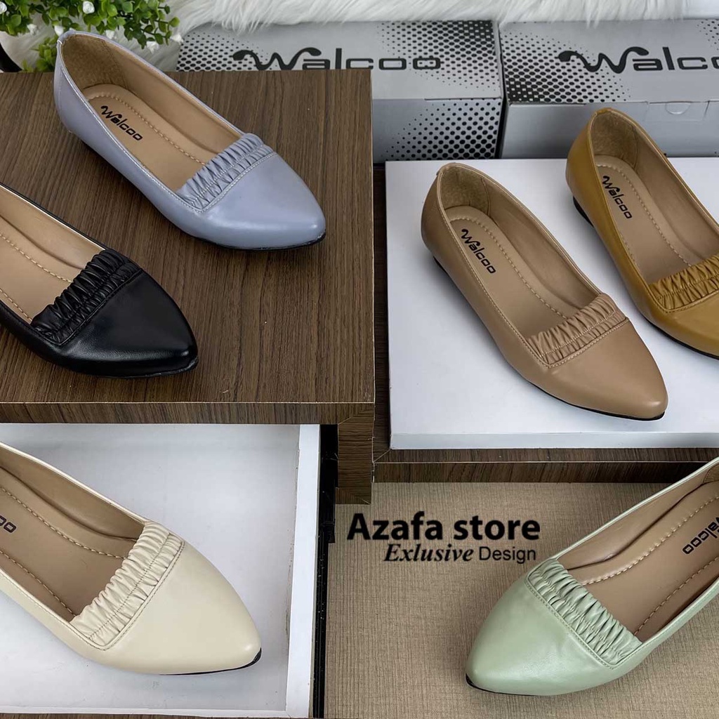 Walcoo Sepatu Flatshoes Wanita DEMAURA