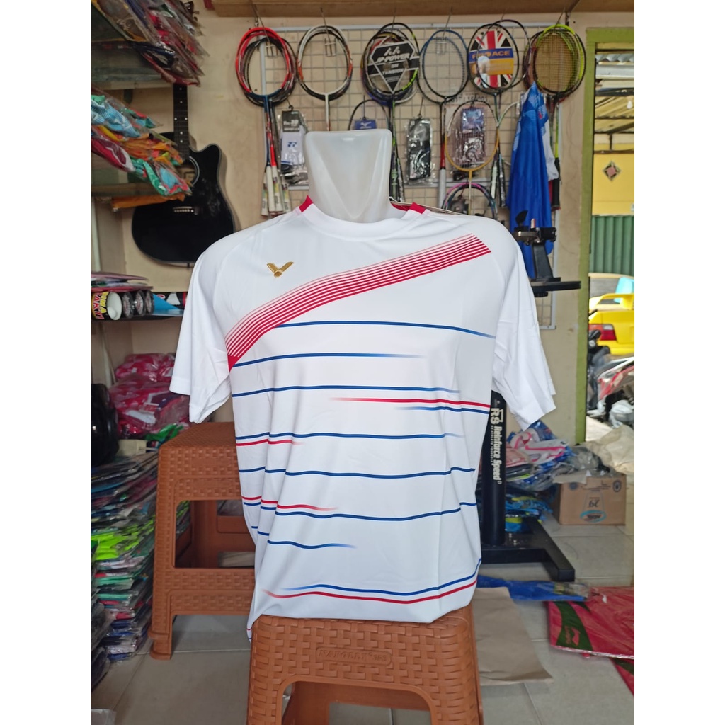 BAJU KAOS BADMINTON BULUTANGKIS IMPORT GO VICTOR