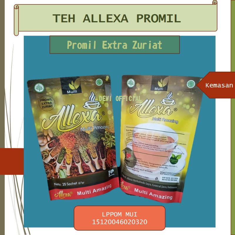 

ALLEXA multy Amazing extra Zuriat -herbal Promil suami istri- minuman herbal penyubur suami istri aman BPOM dan halal [Dijamin original]