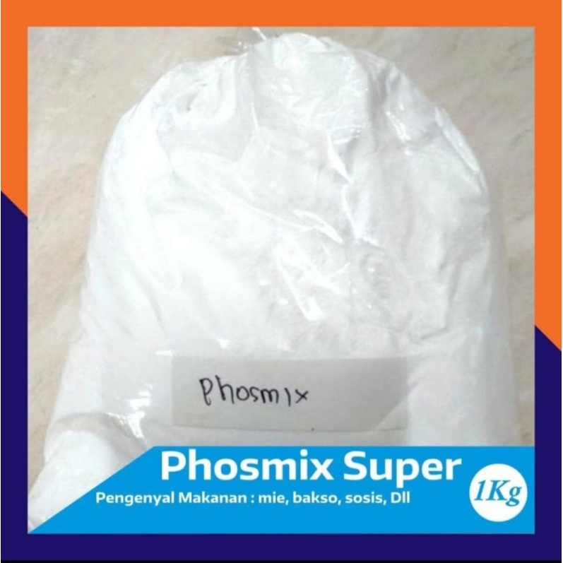 

Tepung Phosmix Jerman 1kg Pengenyal Bakso,Nugget,Sosis,Siomay dll