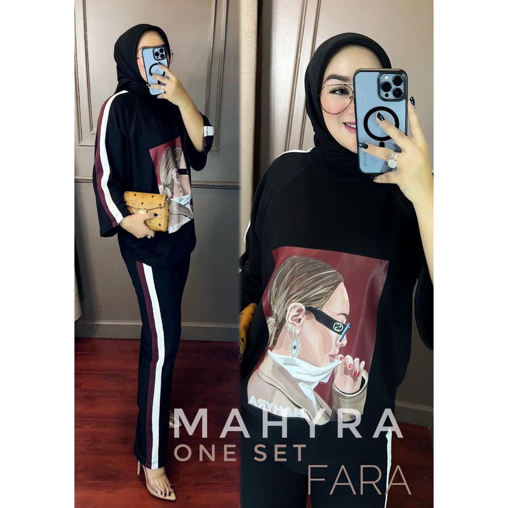 FARA ONE SET BY MAHYRA ORIGINAL