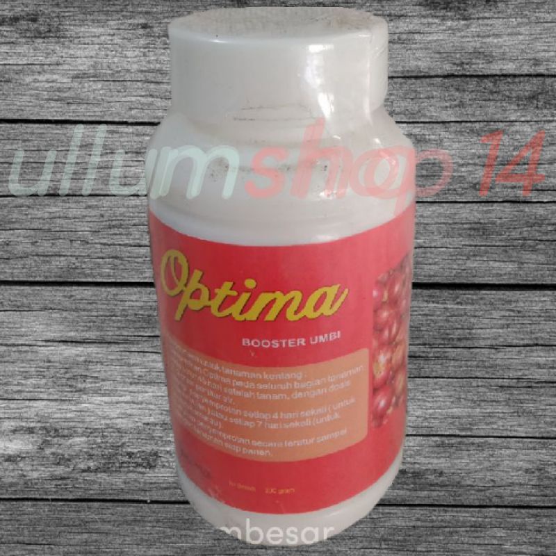optima pupuk booster pembesar umbi-umbian (kentang, bawang merah)