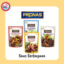 Pronas Saus Lada Hitam (Black Pepper Sauce) 175 gr