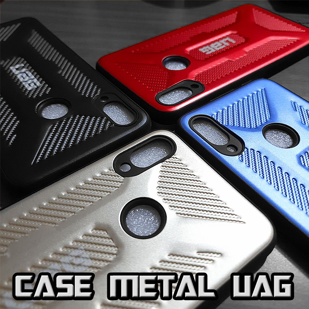 Case Metal UAG for Samsung M10 M20 Vivo V15 Y91 Y95