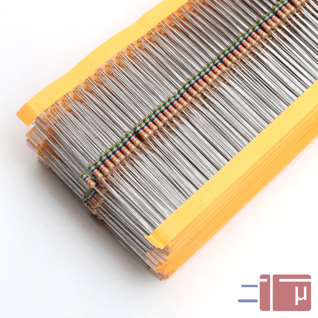 X10 Resistor 56K 1/4W Karbon 5% Taiwan Kaki Tembaga