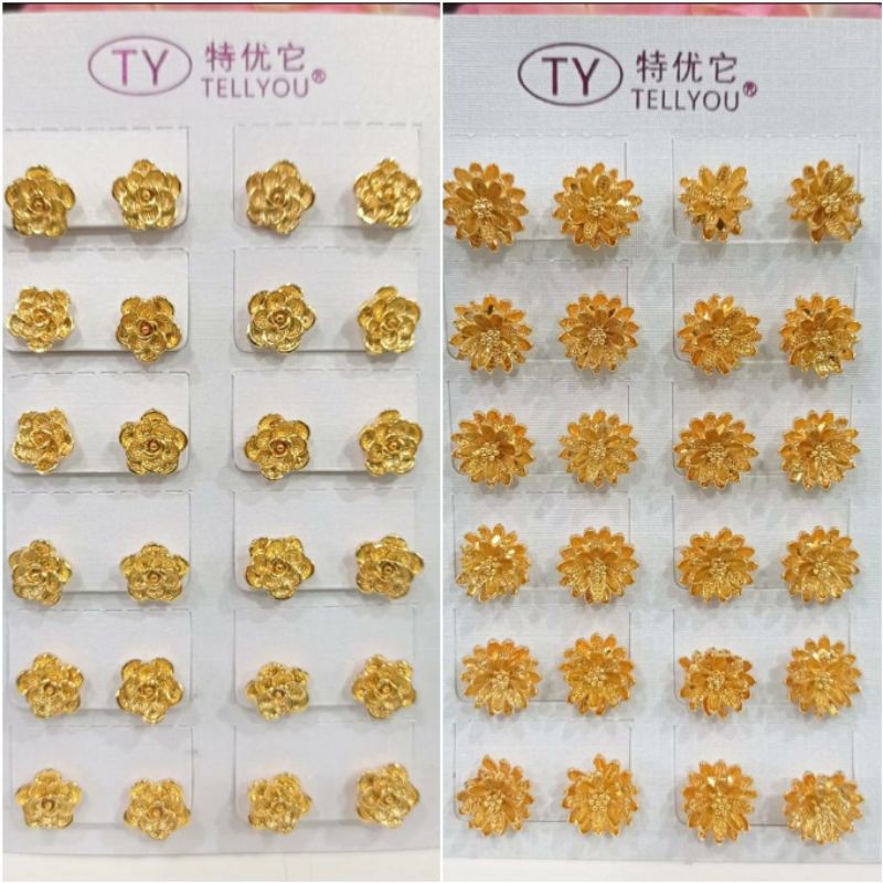 Fourfashion Anting Tusuk Xuping Motif Kekinian YT069